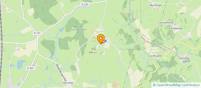 localisation de l'entreprise JEAN ET FRANCOISE MICHELON  ST PIERRE DE VARENNES