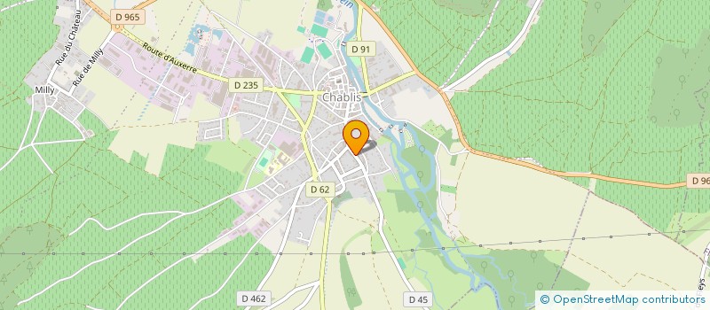 localisation de l'entreprise JEAN ET SEBASTIEN DAUVISSAT à CHABLIS