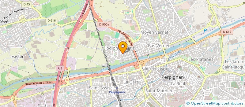 localisation de l'entreprise JEAN FAEDO  PERPIGNAN