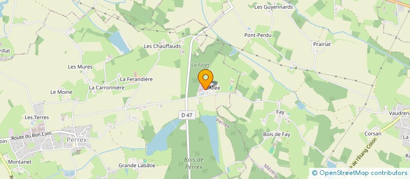 localisation de l'entreprise JEAN FOUR-EUROBRESS à PERREX