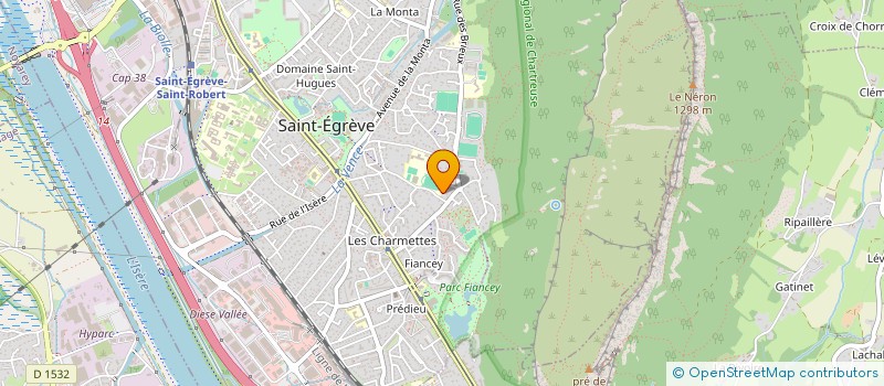 localisation de l'entreprise JEAN-FRANC  SAINT-EGREVE