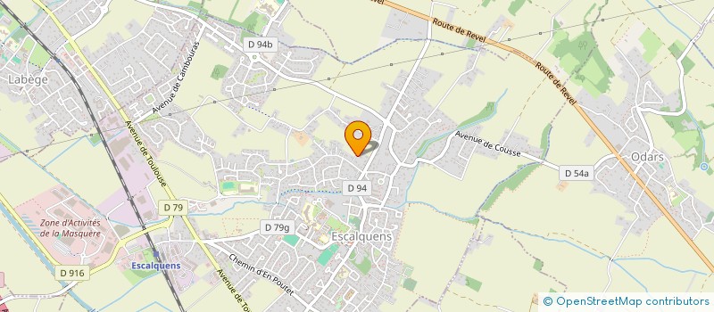 localisation de l'entreprise JEAN-FRANCK MATDENT  ESCALQUENS