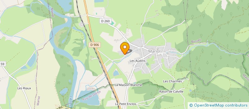 localisation de l'entreprise JEAN FRANCK MIALLIER à MARIOL