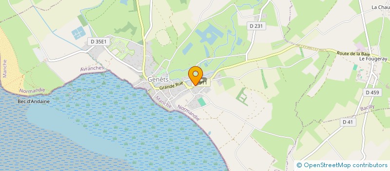 localisation de l'entreprise JEAN-FRANCOIS BARBIER  GENETS