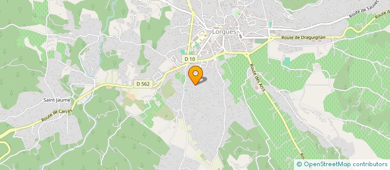 localisation de l'entreprise JEAN-FRANCOIS CARRE, NOTAIRE ASSOCIE  LORGUES