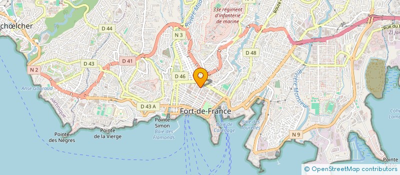 localisation de l'entreprise JEAN-FRANCOIS CIRBA & JEAN-CHRISTOPHE TUTTLE  FORT DE FRANCE