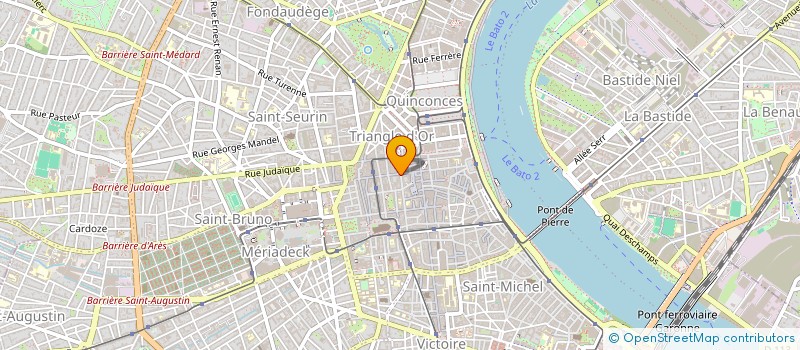 localisation de l'entreprise JEAN-FRANCOIS GAUSSEN  BORDEAUX