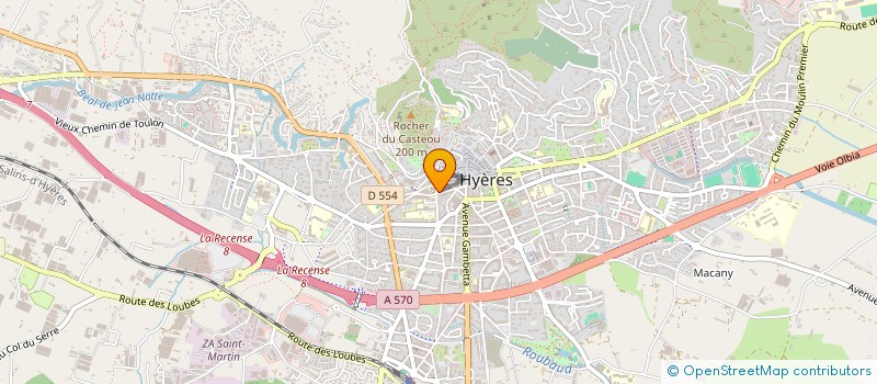 localisation de l'entreprise JEAN-FRANCOIS HULOT à HYERES