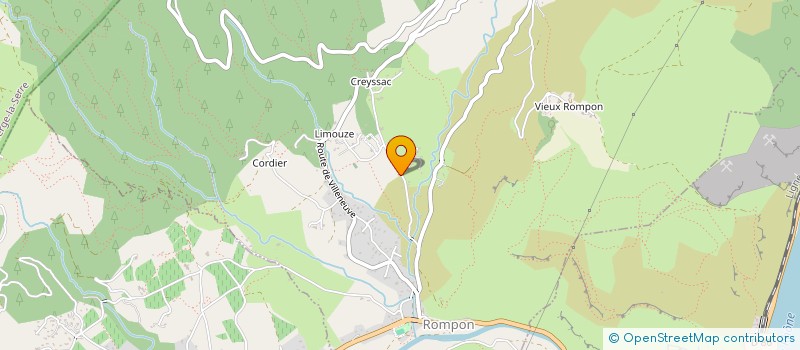 localisation de l'entreprise JEAN-FRANCOIS PAYSSERAND  ROMPON