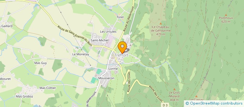 localisation de l'entreprise JEAN-FRANCOIS SAEZ à VAL-REVERMONT