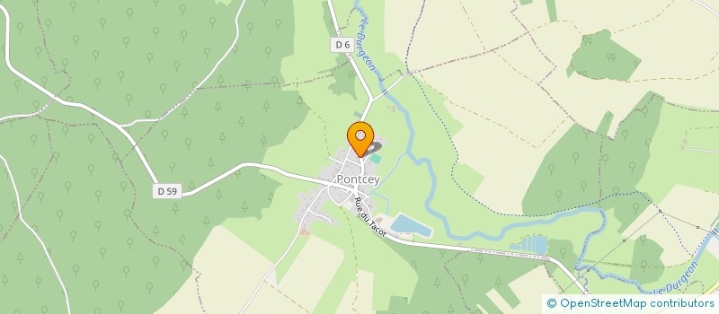 localisation de l'entreprise JEAN GABRIEL MELIN  PONTCEY