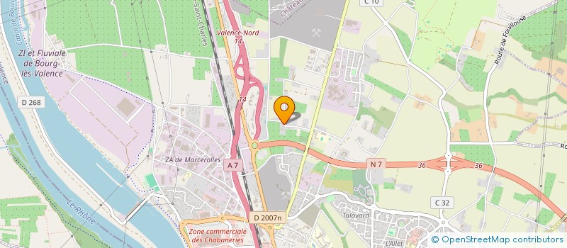 localisation de l'entreprise JEAN GALET EXPLOITATION à BOURG-LES-VALENCE