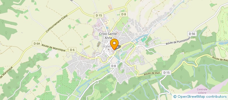localisation de l'entreprise JEAN-GILLES BARAROUV à VALENSOLE