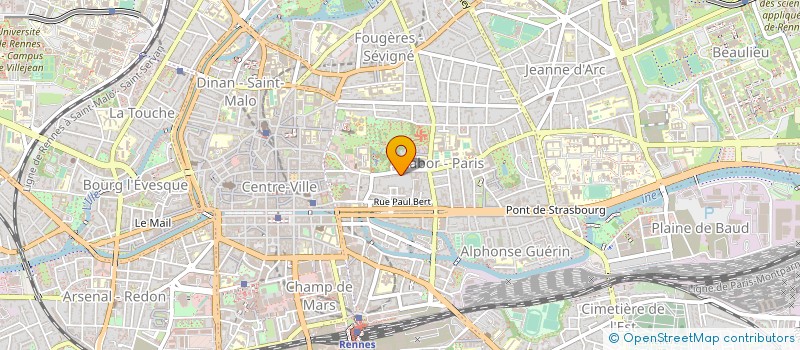 localisation de l'entreprise JEAN GOUBIN INVESTISSEMENTS  RENNES