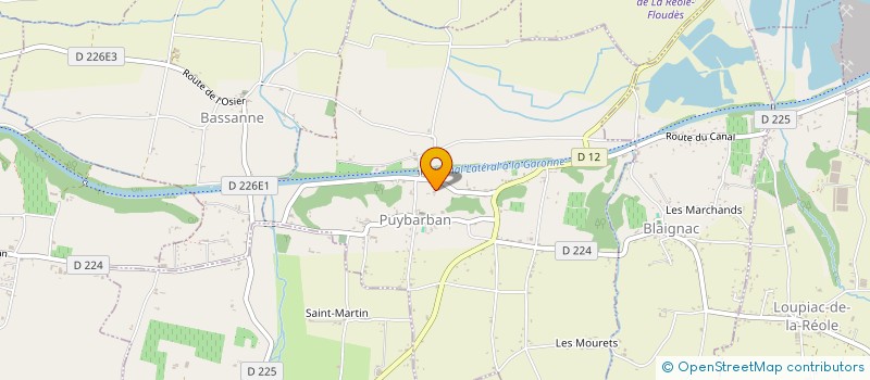 localisation de l'entreprise JEAN-HAUT  PUYBARBAN