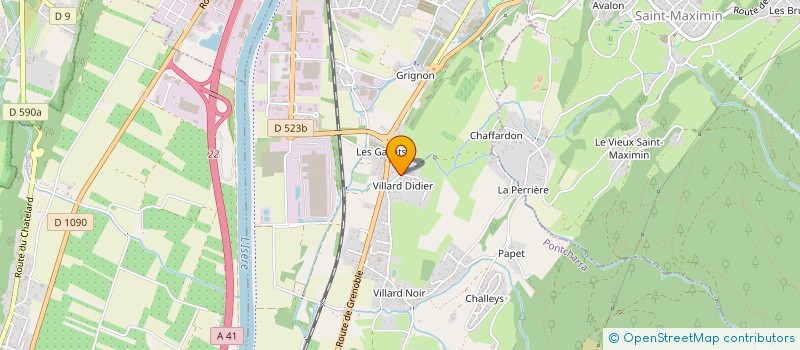 localisation de l'entreprise JEAN-IDA  PONTCHARRA