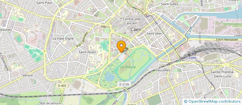 localisation de l'entreprise JEAN IMMOBILIER à CAEN