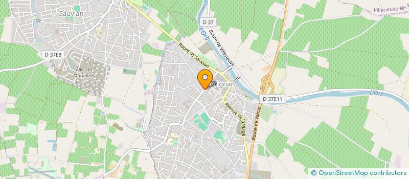 localisation de l'entreprise JEAN INDIVISION  SERIGNAN