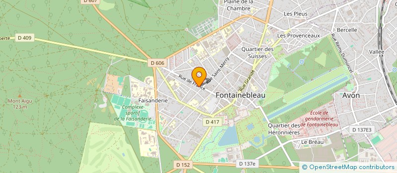 localisation de l'entreprise JEAN JACQUES MARTIAL à FONTAINEBLEAU