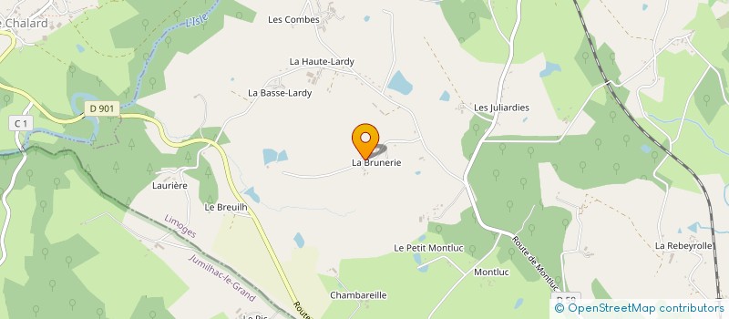 localisation de l'entreprise JEAN JACQUES MEIZE à SAINT-YRIEIX-LA-PERCHE