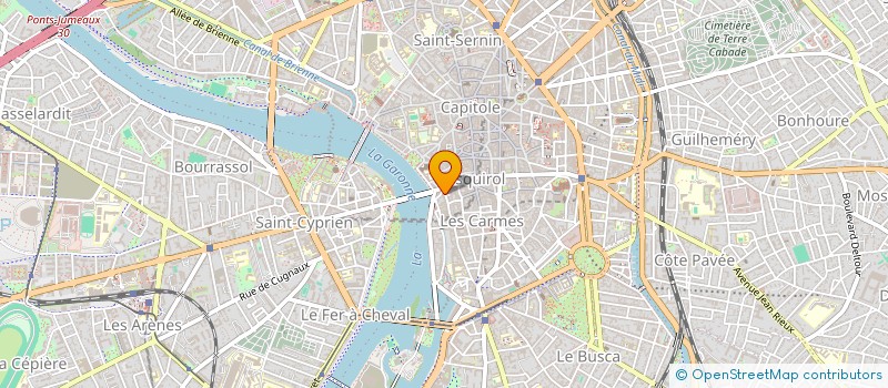 localisation de l'entreprise JEAN JAURES à TOULOUSE