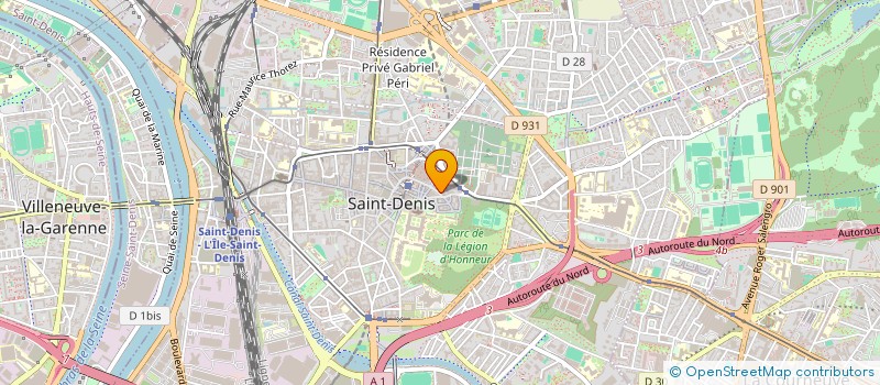 localisation de l'entreprise JEAN JAURES ALIMENTATION à SAINT-DENIS