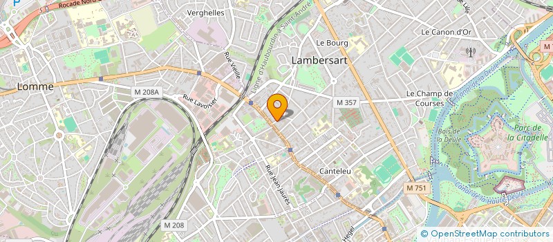 localisation de l'entreprise JEAN JOVENET à LAMBERSART