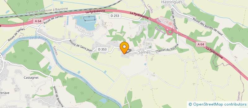 localisation de l'entreprise JEAN LATRILLE CONSULTANTS  SAMES