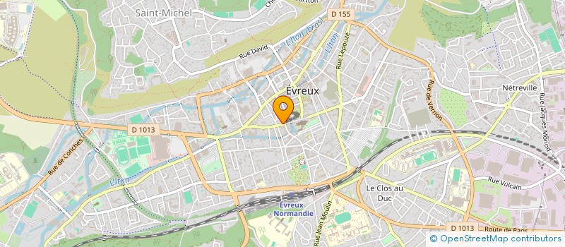 localisation de l'entreprise JEAN LEMPEREUR EVREUX à EVREUX