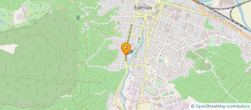 localisation de l'entreprise JEAN-LOUIS BARDON SAS  EPERNAY