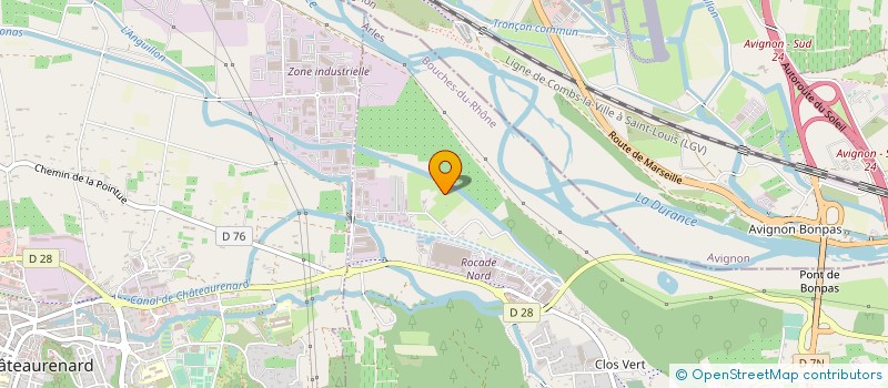 localisation de l'entreprise JEAN LOUIS BOYER  NOVES