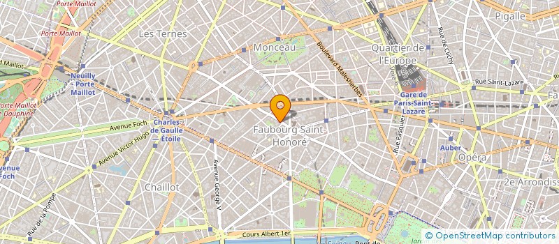 localisation de l'entreprise JEAN LOUIS DAVID FRANCE à NEUILLY-SUR-SEINE
