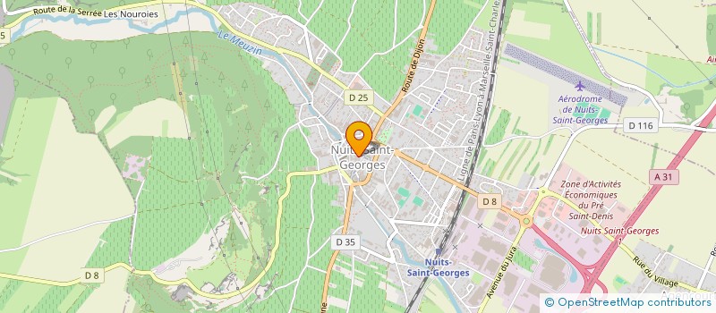 localisation de l'entreprise JEAN LOUIS DROUT  NUITS-SAINT-GEORGES