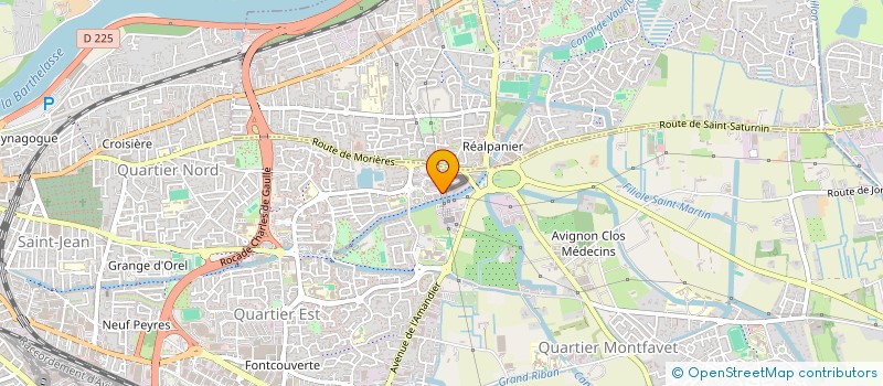 localisation de l'entreprise JEAN LOUIS HEBRARD  AVIGNON