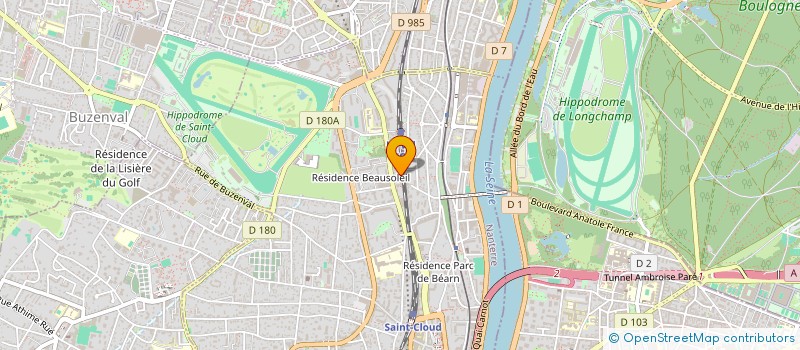 localisation de l'entreprise JEAN-LUC ALLAIN CONSEIL  SAINT-CLOUD