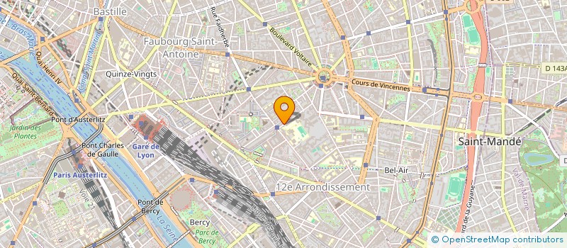 localisation de l'entreprise JEAN-LUC CHAPEL ARCHITECTURE  PARIS