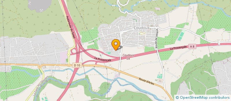 localisation de l'entreprise JEAN LUC COIFFURE  COUDOUX