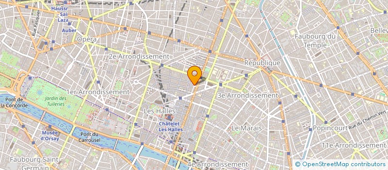 localisation de l'entreprise JEAN LUC CUIR  PARIS