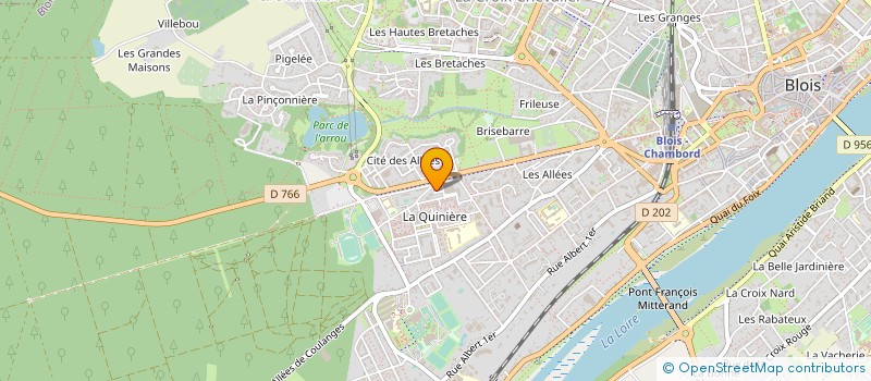 localisation de l'entreprise JEAN LUC DANIEL  BLOIS