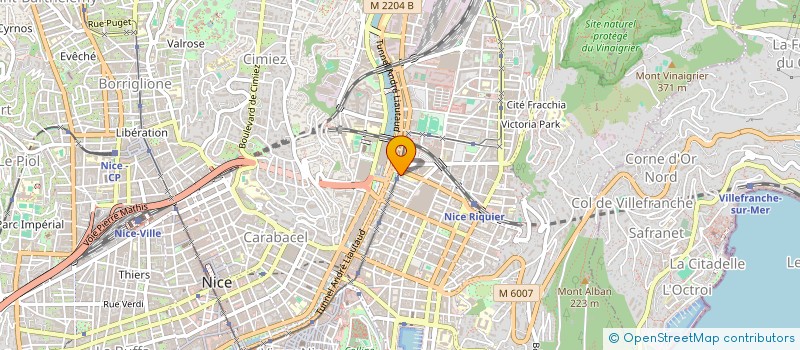 localisation de l'entreprise JEAN LUC ET RENE à NICE