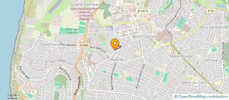 localisation de l'entreprise JEAN LUC LA HAYE à LE HAVRE