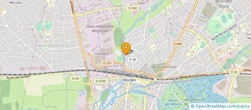 localisation de l'entreprise JEAN-LUC VIGNON AURELIE BESSEMOULIN  BOURGES