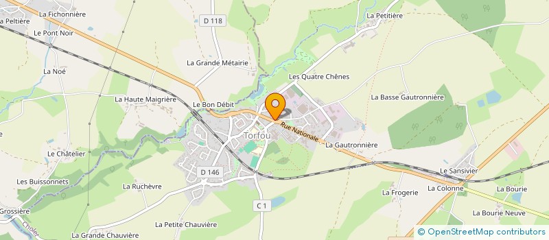 localisation de l'entreprise JEAN LUCIE à SEVREMOINE