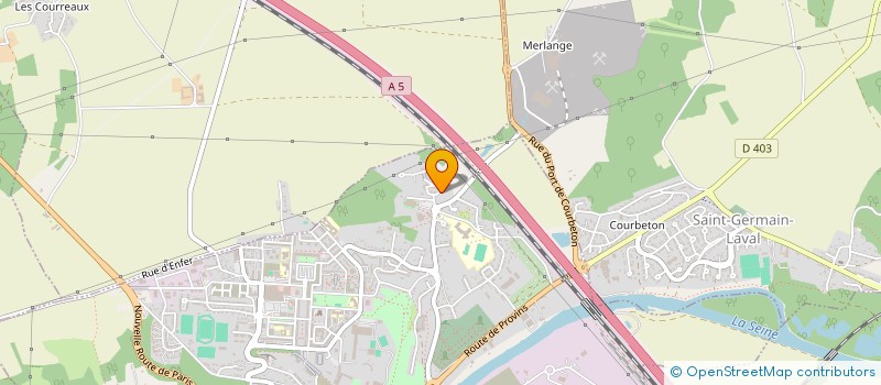 localisation de l'entreprise JEAN LURCAT à MONTEREAU-FAULT-YONNE