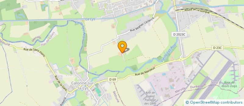 localisation de l'entreprise JEAN MACE HB  MERVILLE