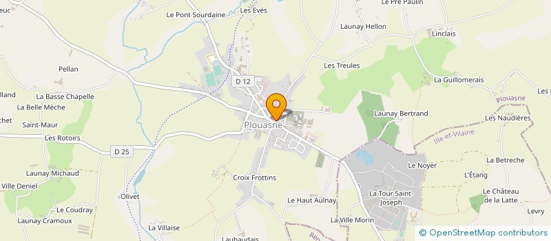 localisation de l'entreprise JEAN MARC BLOT  PLOUASNE