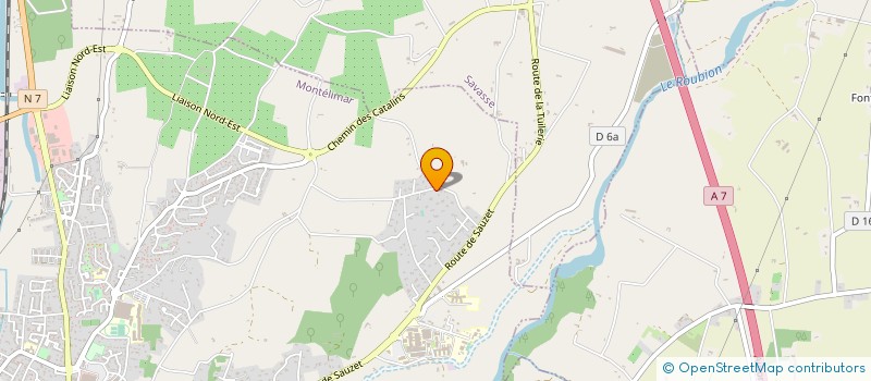 localisation de l'entreprise JEAN MARC CHAIX  MONTELIMAR