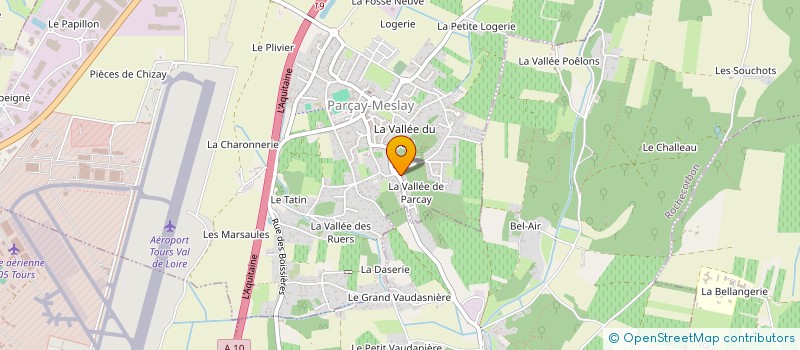 localisation de l'entreprise JEAN-MARC GILET  PARCAY-MESLAY