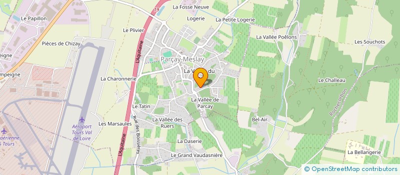 localisation de l'entreprise JEAN-MARC GILET  PARCAY-MESLAY