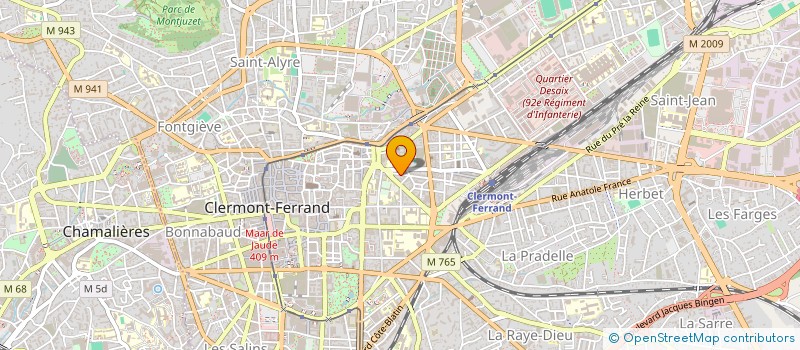 localisation de l'entreprise JEAN MARC JACOB THIERRY LANGIERT  CLERMONT-FERRAND